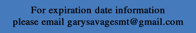 contact garysavagesmt@gmail.com